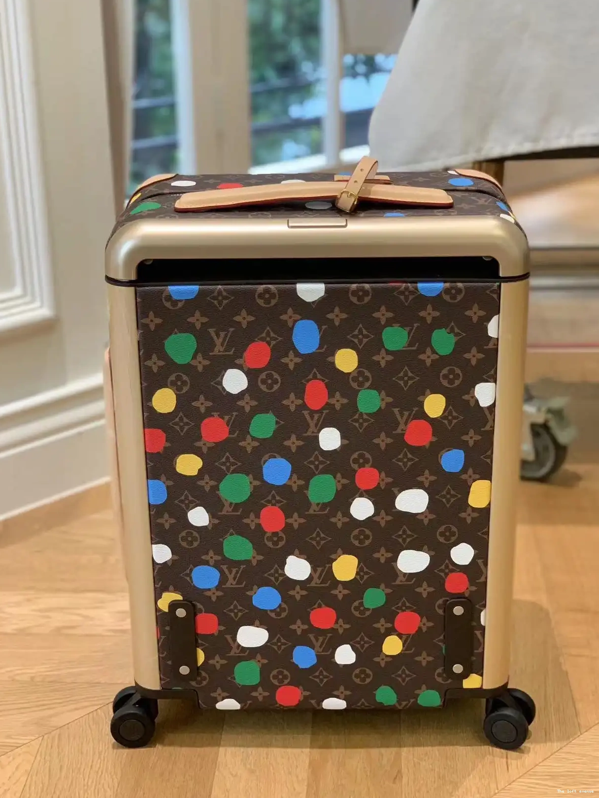 55 POLKADOT SUITCASE CUSTOM 37L YAYOI HORIZON CABIN 0615